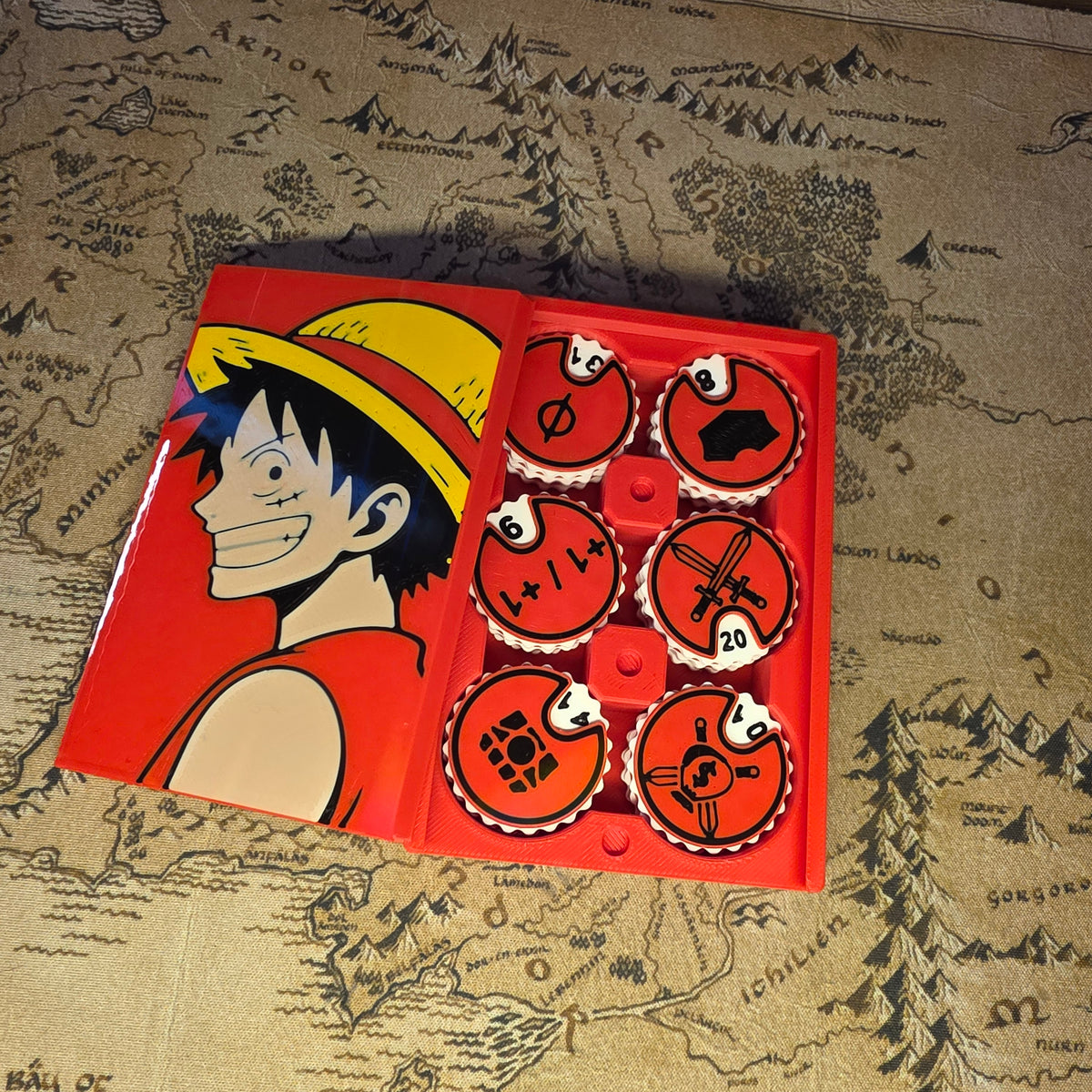 Caixa 18 Marcadores One Piece