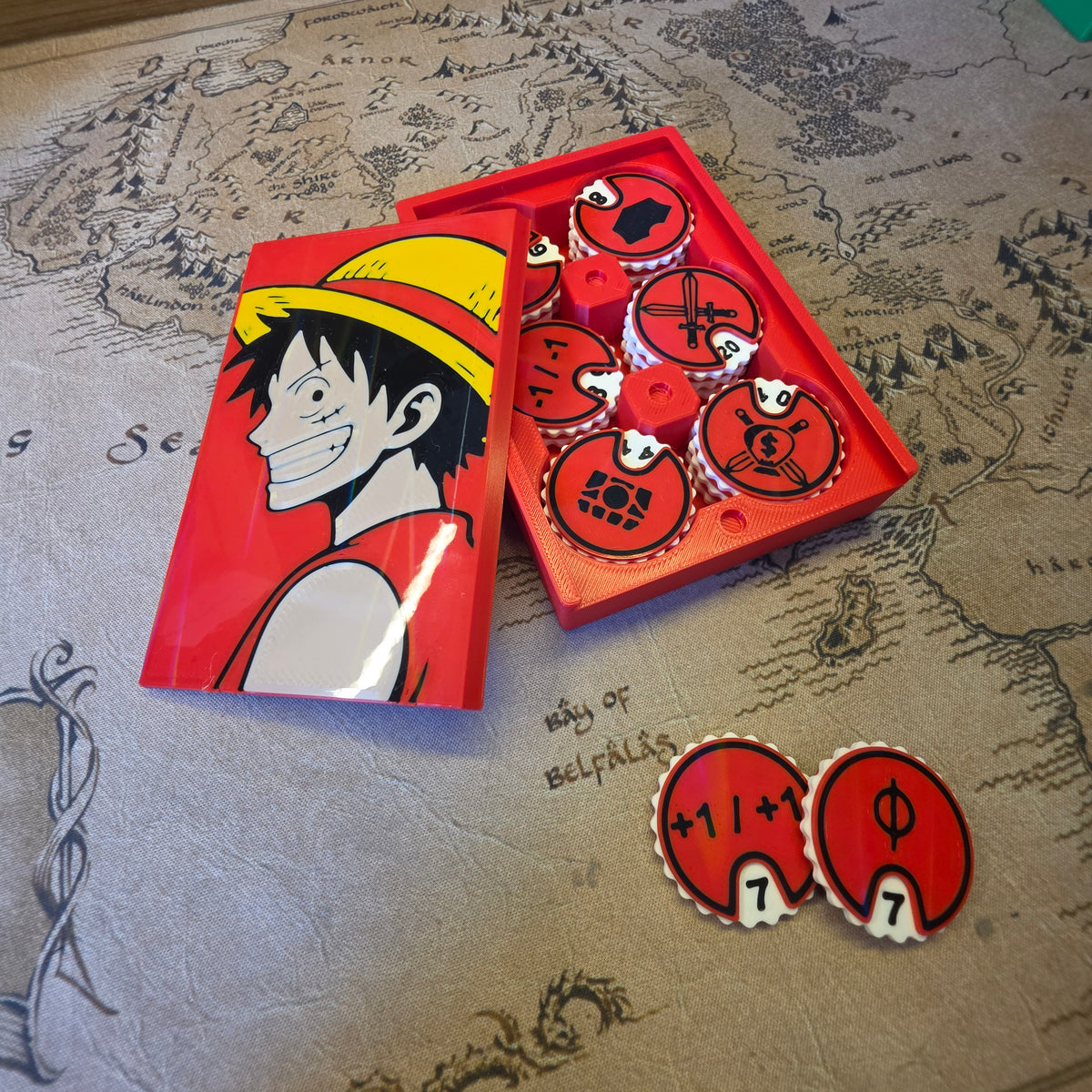 Caixa 18 Marcadores One Piece