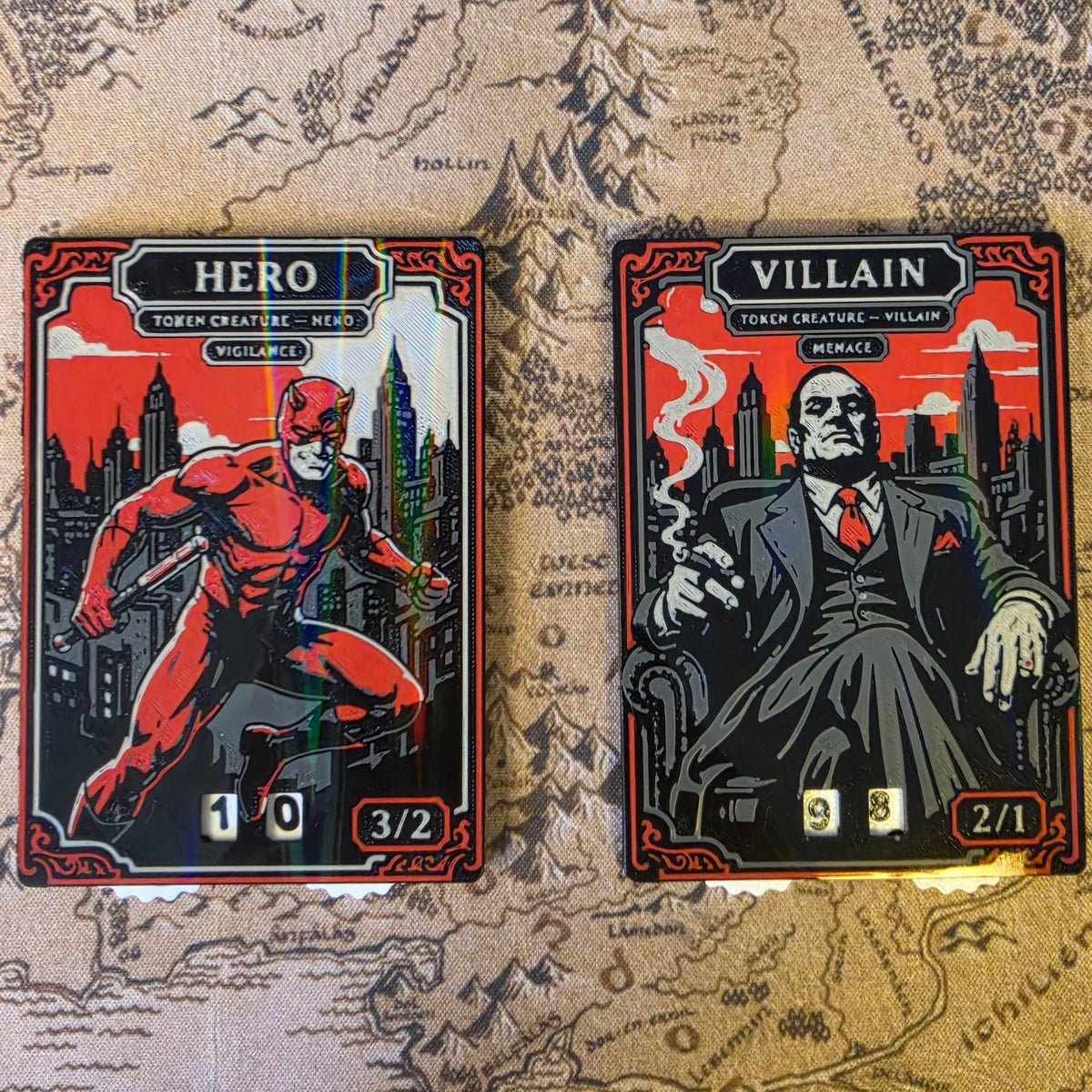 Marvel Heros Token
