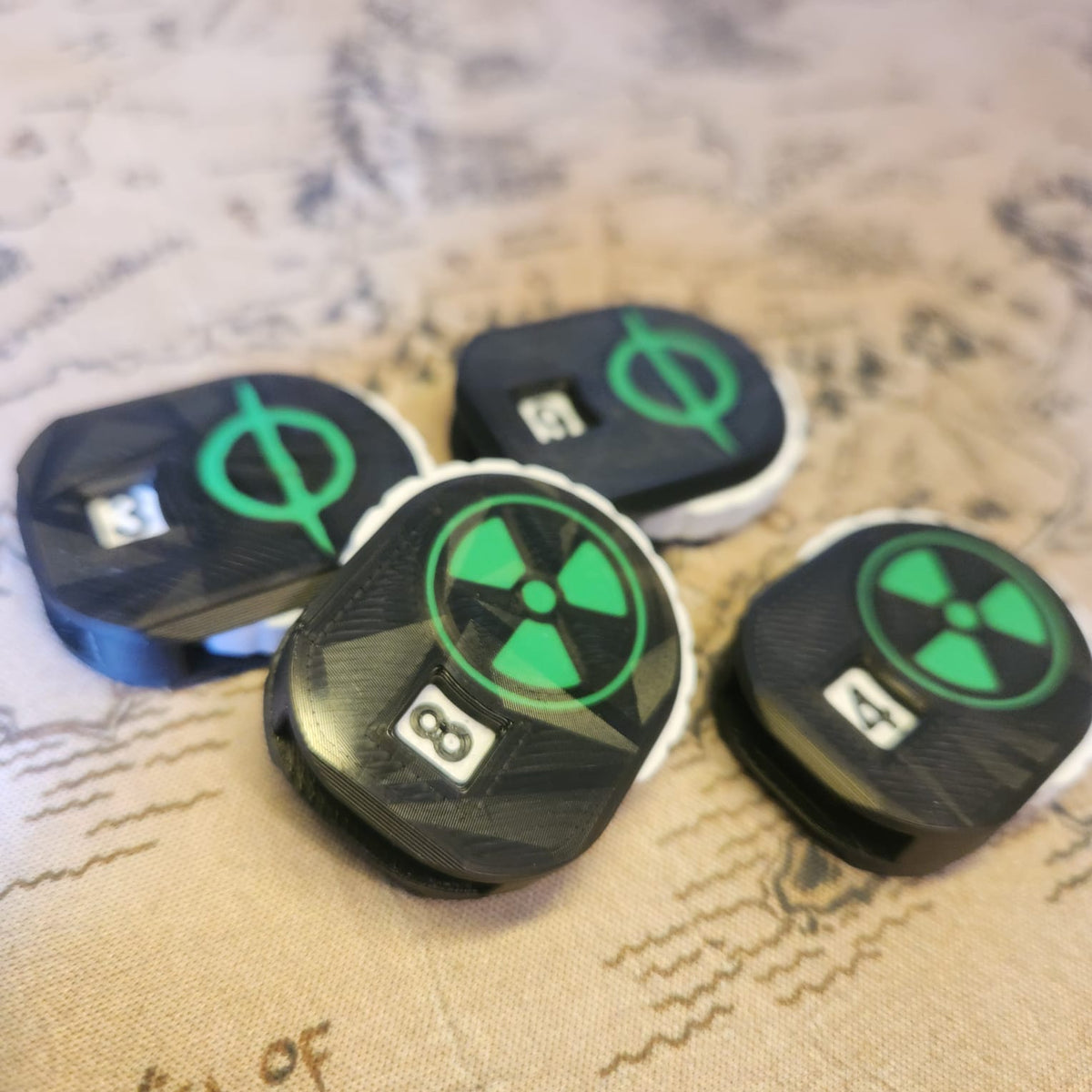 Marcador Radiation/Poison unidade
