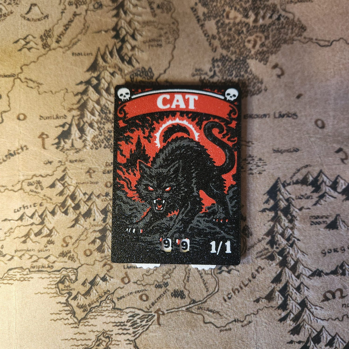Token com Contador -  Magic the Gathering Personalizado