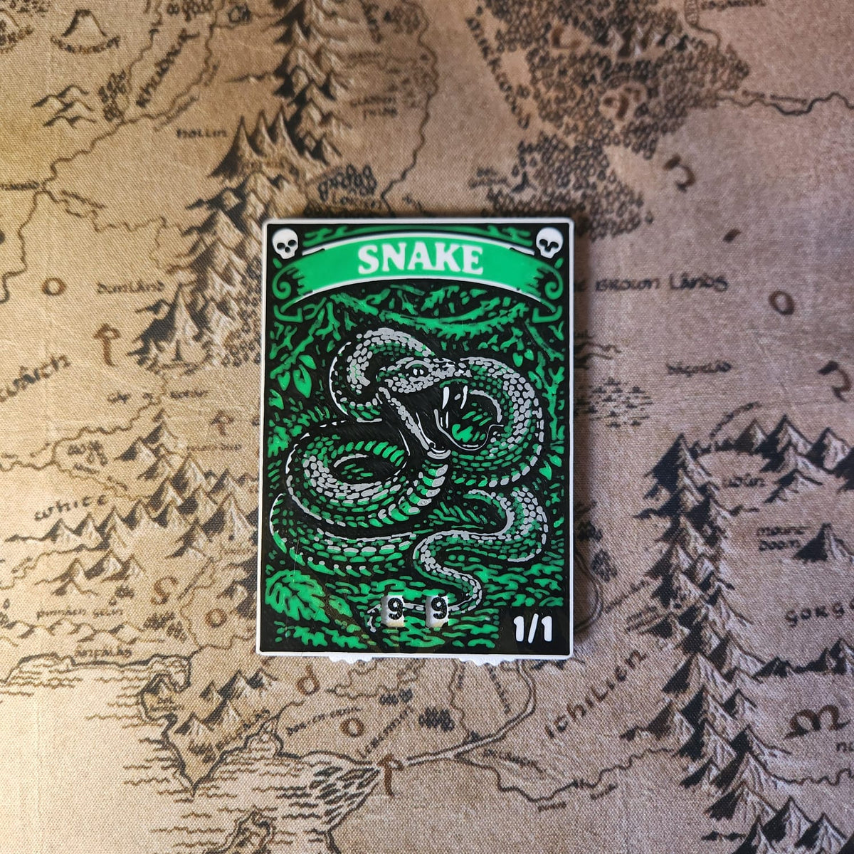 Token com Contador -  Magic the Gathering Personalizado