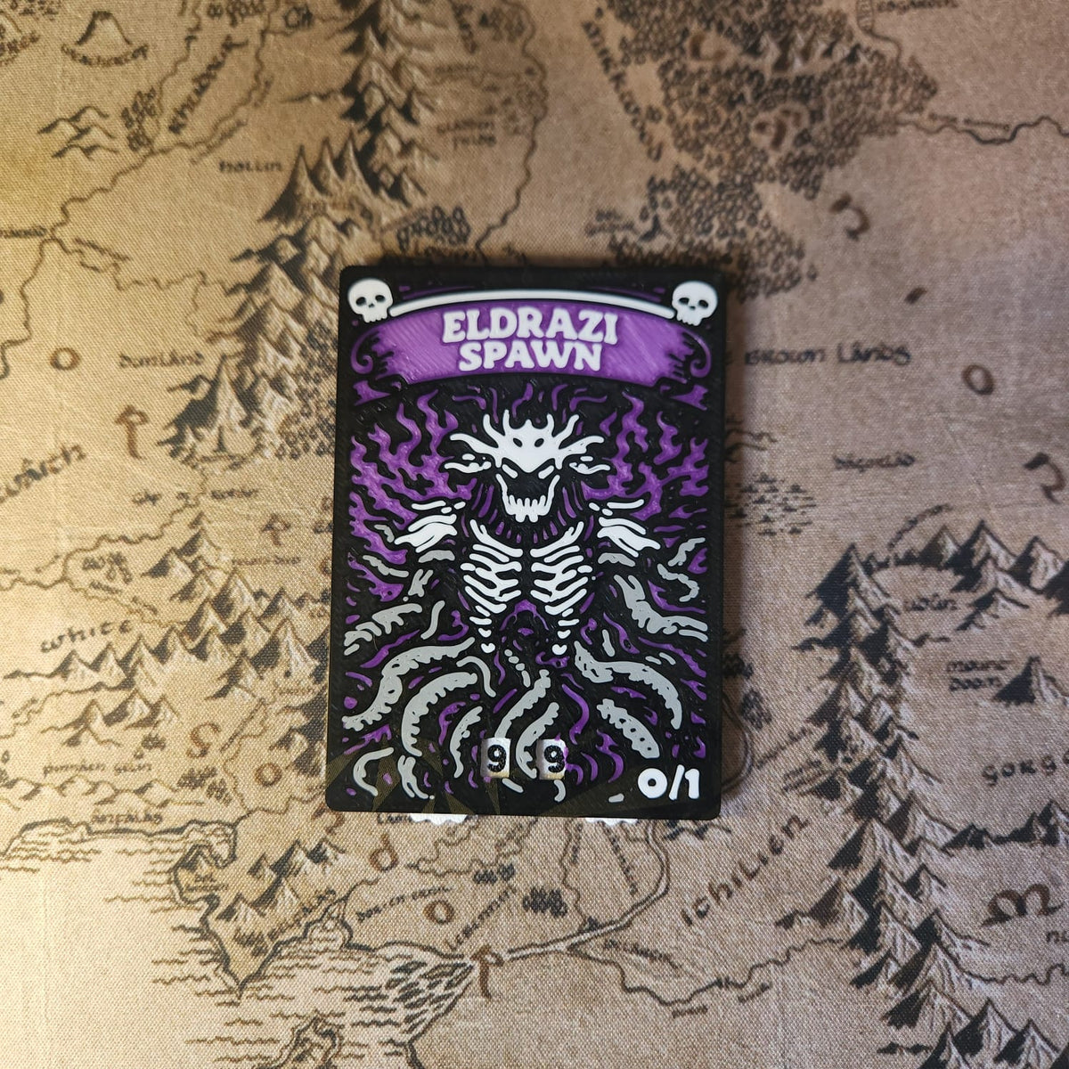 Token com Contador -  Magic the Gathering Personalizado
