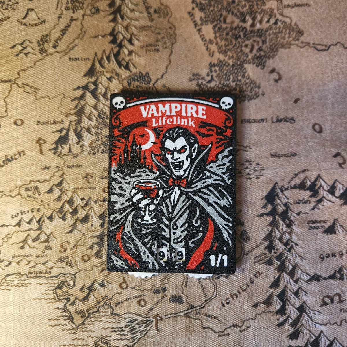 Token com Contador -  Magic the Gathering Personalizado