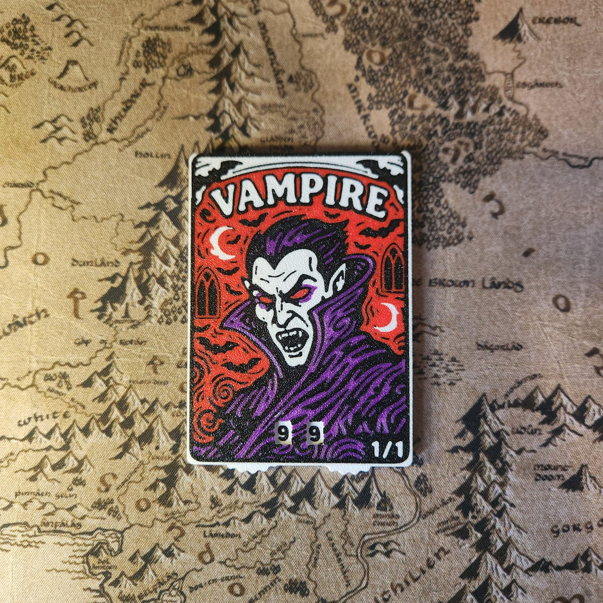 Token com Contador -  Magic the Gathering Personalizado