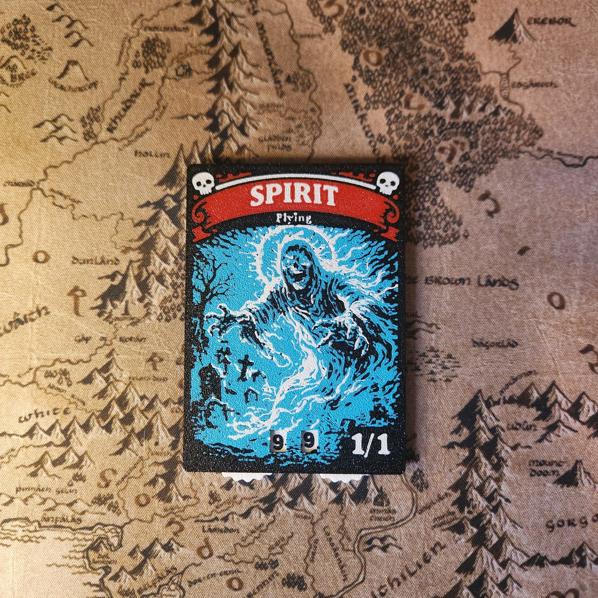 Token com Contador -  Magic the Gathering Personalizado