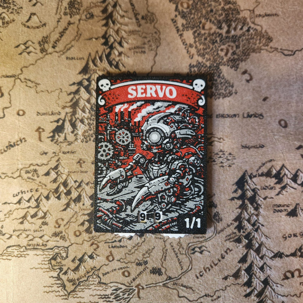 Token com Contador -  Magic the Gathering Personalizado