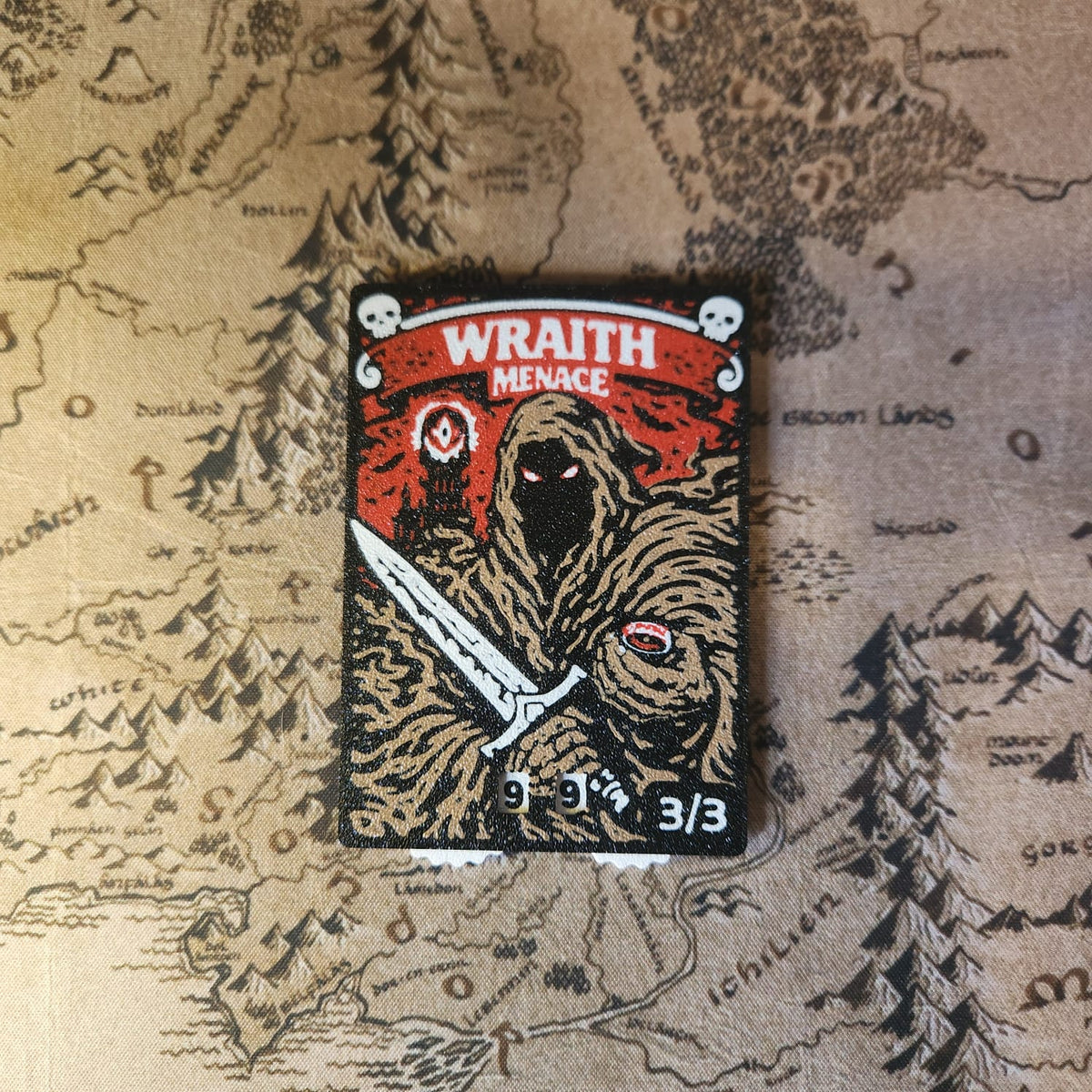 Token com Contador -  Magic the Gathering Personalizado