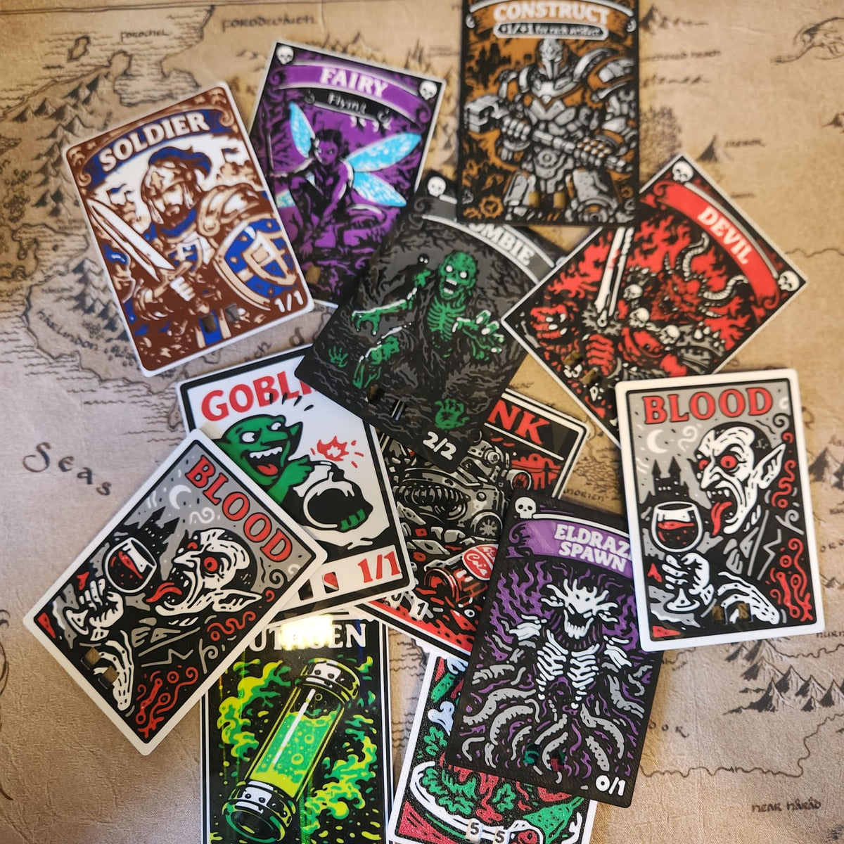 Token com Contador -  Magic the Gathering Personalizado