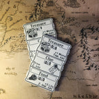 Token 3 Marcadores (Treasure, Clue, Food)