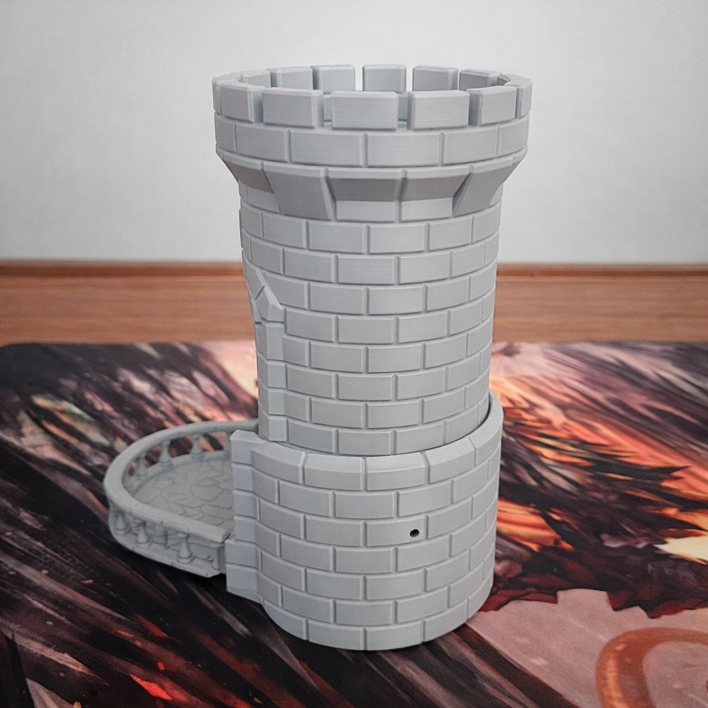 Torre de Dados com Reroll – Dice Tower